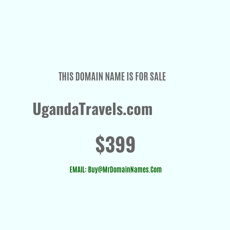 Buy Domain: UgandaTravels.com For: $500, Min Offer: $299 | www.domains.mom